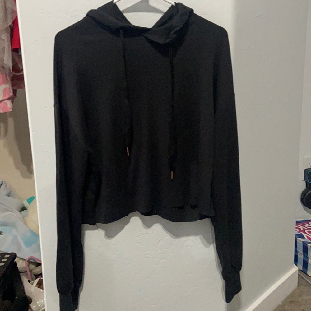 Cropped hoodie